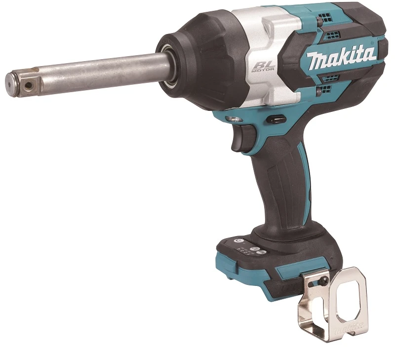 Makita DTW1005Z Akumuliatorinis smūginis veržliasukis 18V, 1360 Nm, 3/4" ilgas, LED, BL-M, Be akumuliatorių ir kroviklio!