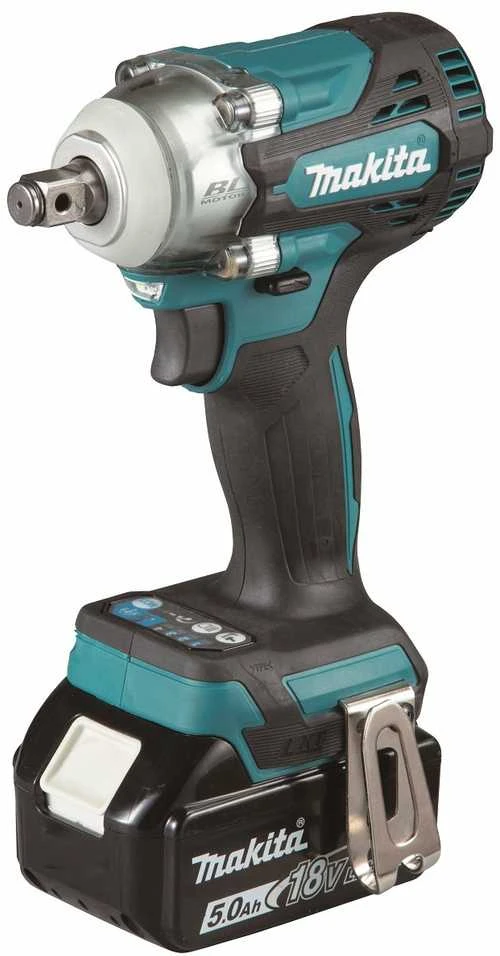 Makita DTW300RTJ Akumuliatorinis smūginis veržliasukis 18V, 2x5,0Ah Li-ion, 330 Nm, 1/2", LED, MAKPACK