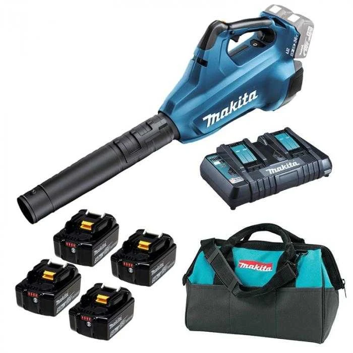Akumuliatorinis pūtiklis Makita DUB362PT4X, 2x18V 4x5,0Ah