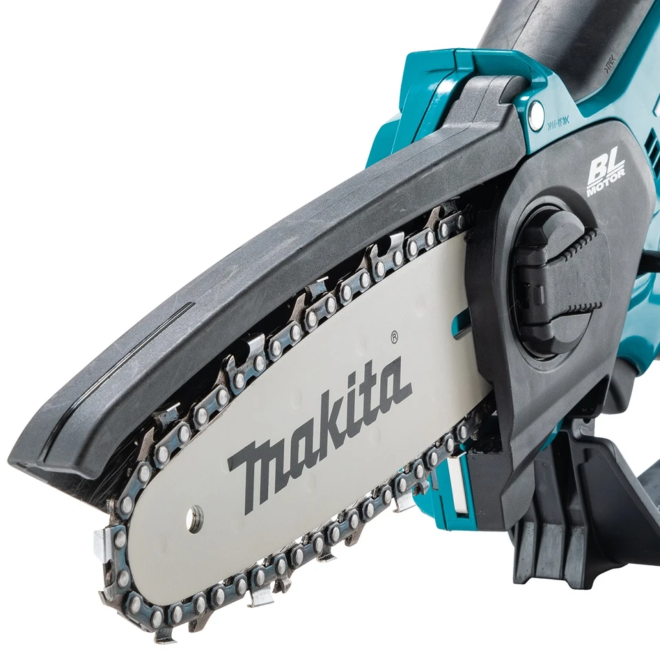 Makita akumuliatorinis grandininis genėjimo pjūklas DUC150Z01, 18V, 15cm be akumuliatoriaus ir kroviklio