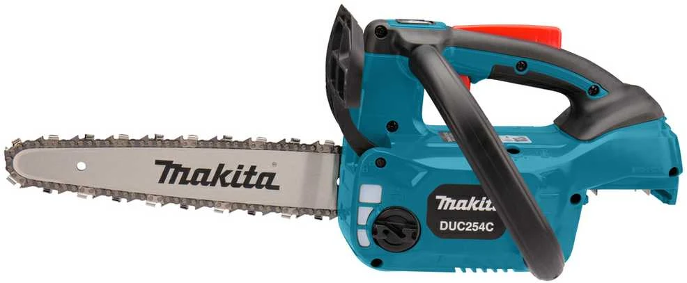 Makita DUC254CZ Akumuliatorinis grandininis pjūklas, 18 V, BL variklis, 250 mm (drožimo juosta), 24 m/s, be akumuliatoriaus ir krovikli