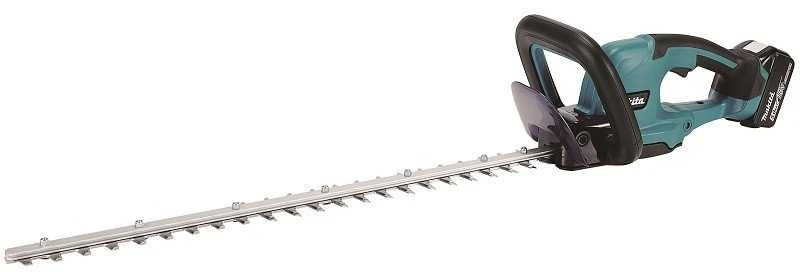 Makita DUH607RT akumuliatorinės gyvatvorių žirklės, 18 V, 1 x 5,0 Ah, DC18RC, ličio jonų, 600 mm