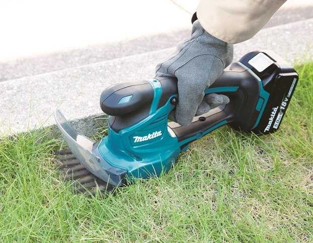 Akumuliatorinės gyvatvorių/žolės žirklės Makita DUM111SYX, 18V, 1x1.5Ah