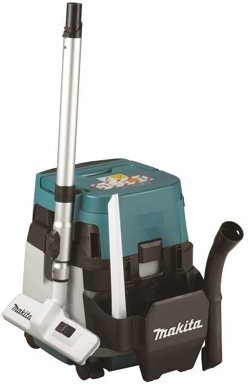 Makita DVC155LZX2 Akumuliatorinis dulkių siurblys 2x18 V Li-ion; Be akumuliatorių ir kroviklio! RAMIOJE!