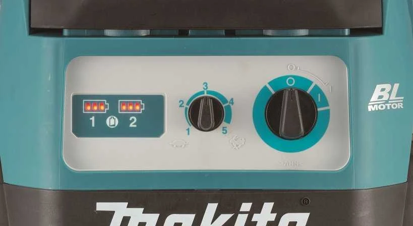 Makita DVC155LZX2 Akumuliatorinis dulkių siurblys 2x18 V Li-ion; Be akumuliatorių ir kroviklio! RAMIOJE!