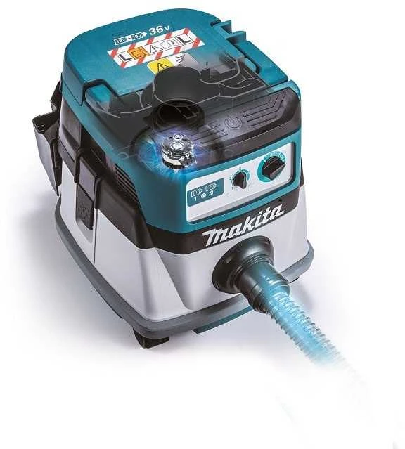 MAKITA Dulkių siurblys 2x18V 8L LXT DVC865LZX3