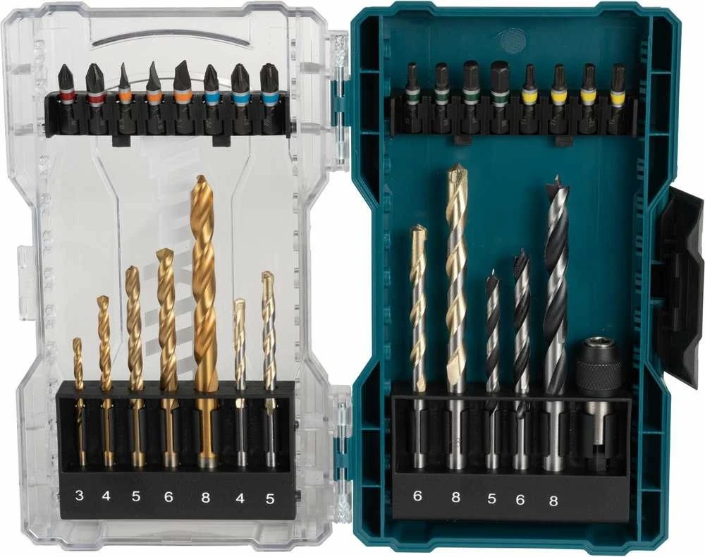 Grąžtas Makita E-07054 Sukimo antgalių komplektas 29 vnt.