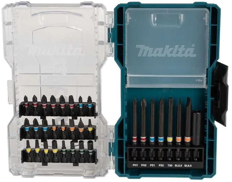Makita E-07076 Sukimo antgalių komplektas 32 vnt.