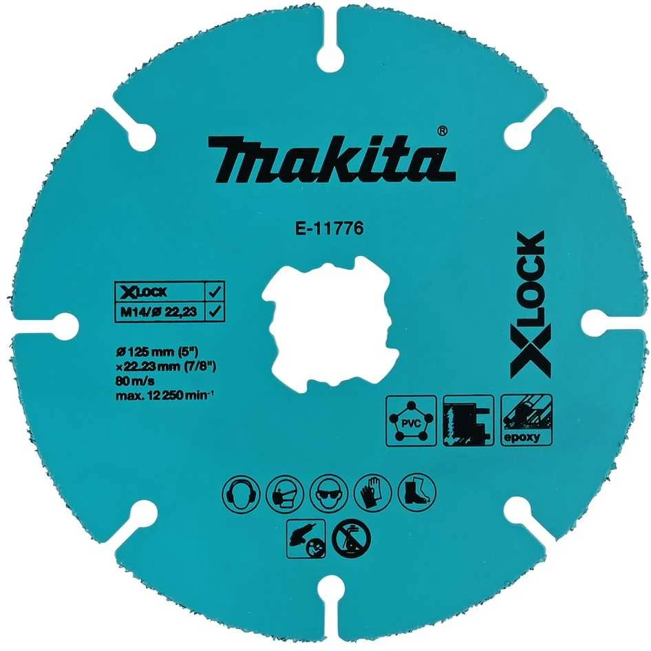 Makita TUNGSTEN CARBIDE GRIT BLADE X-LOCK 125X2,0MM E-11776