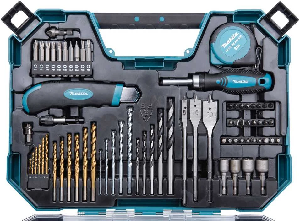 Grąžtas Makita MACCESS Grąžtų ir sukimo antgalių rinkinys 171 vnt. E-22589