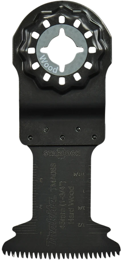 Makita STAROCK įgilinamojo pjovimo ašmenys 45x45mm E-25454 Starlock • 14 TPI • BiM • TMA088 • medienai