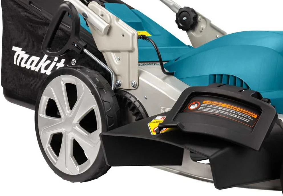 MAKITA elektrinė vejapjovė ELM4620 1800W 46cm, plieninis korpusas