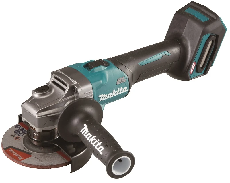 MAKITA KAMPINIS ŠLIMUOTUVAS 40Vmax XGT 125mm BE BATERIJAŲ IR ĮKROVIMO GA005GZ01