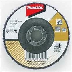 Violetinė neaustinis diskas metalui šlifuoti, 125/22,23mm, Makita [B-29022]