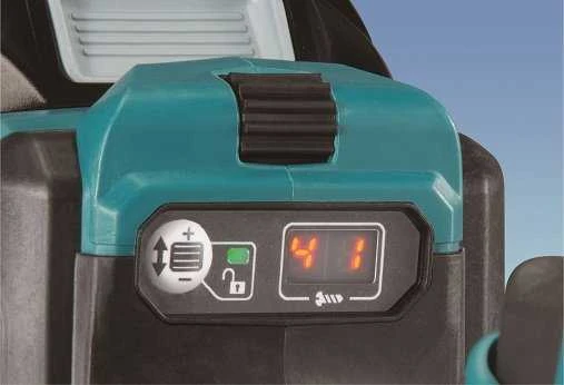 Makita HP001GM201 Smūginis Akumuliatorinis gręžtuvas-suktuvas XGT, 140/68NmNM, bešepetėlinis variklis, 13mm metalinis griebtuvas, 2X4,0Ah, greitasis kroviklis; MAKPAC lagaminas