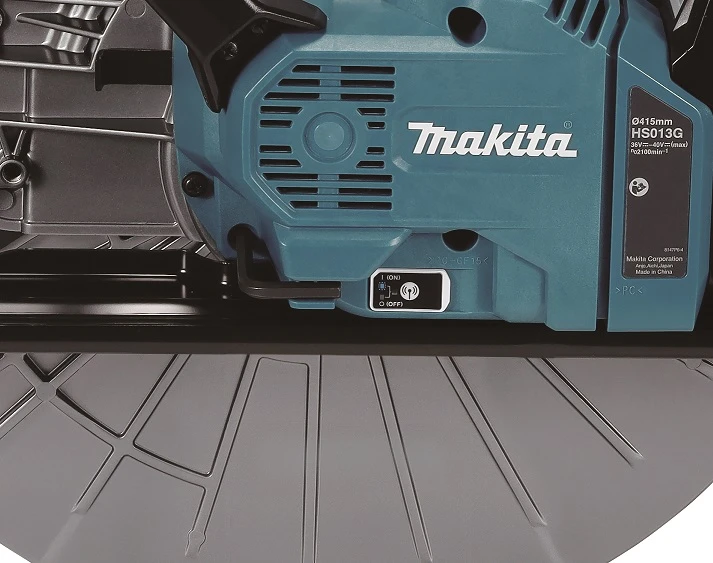Makita HS013GZ Diskinis pjūklas, XGT, ø415x30mm, 158.0 mm, AWS (be AWS lusto), bešepetėlinis variklis, "Z" versija - komplektuojamas be akumuliatoriaus ir kroviklio