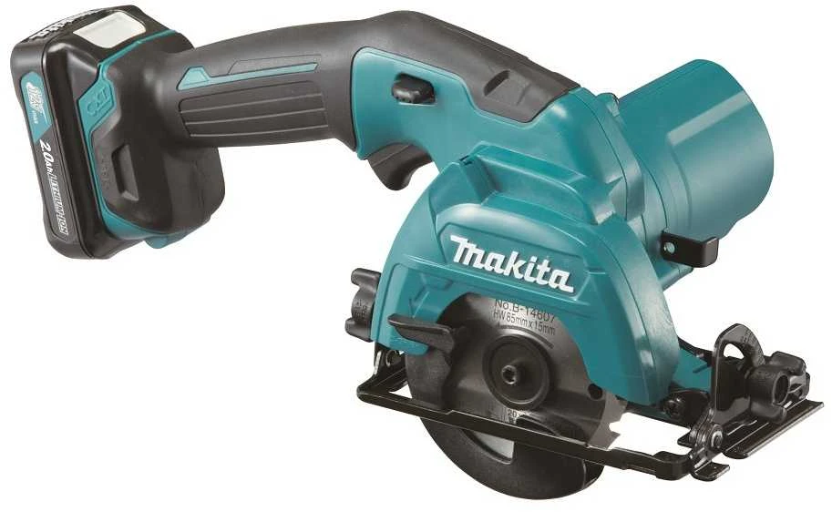 Akumuliatorinis diskinis pjūklas Makita HS301DSAE; 12 V; 2x2,0 Ah akum.