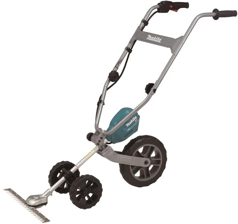 Akumuliatorinės žolės žirklės su važiuokle MAKITA 40V MAX XGT 500mm