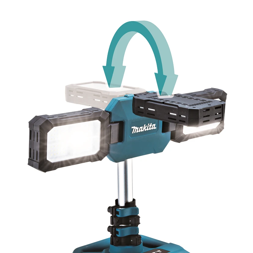 Makita Akumuliatorinis XGT® / LXT® teleskopinis darbinis žibintas ML014G 40Vmax / 18V • 15000 lm