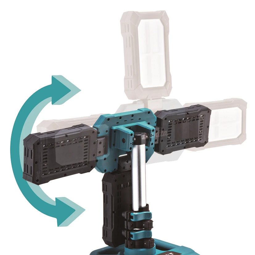 Makita Akumuliatorinis XGT® / LXT® teleskopinis darbinis žibintas ML014G 40Vmax / 18V • 15000 lm