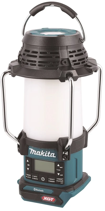 Makita Akumuliatorinis XGT® žibintas / radijas MR009G 40V • 1000lx • DAB/DAB+