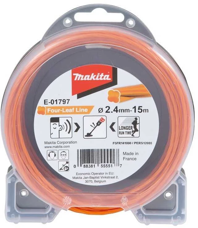 Makita Trimeriai E-01797 2,4MM X 15M