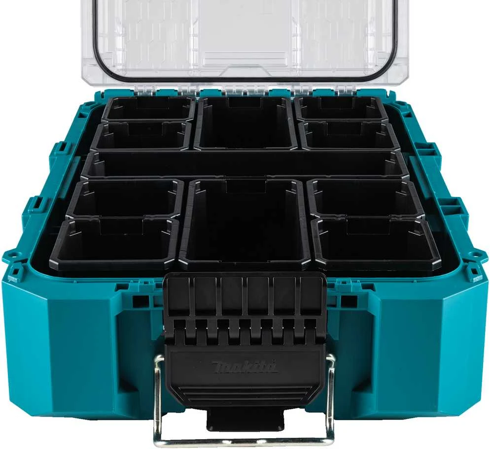Makita Gili vidutinio dydžio smulkių priedų dėžė P-91045 18,4 L, 387 × 562 × 163 mm
