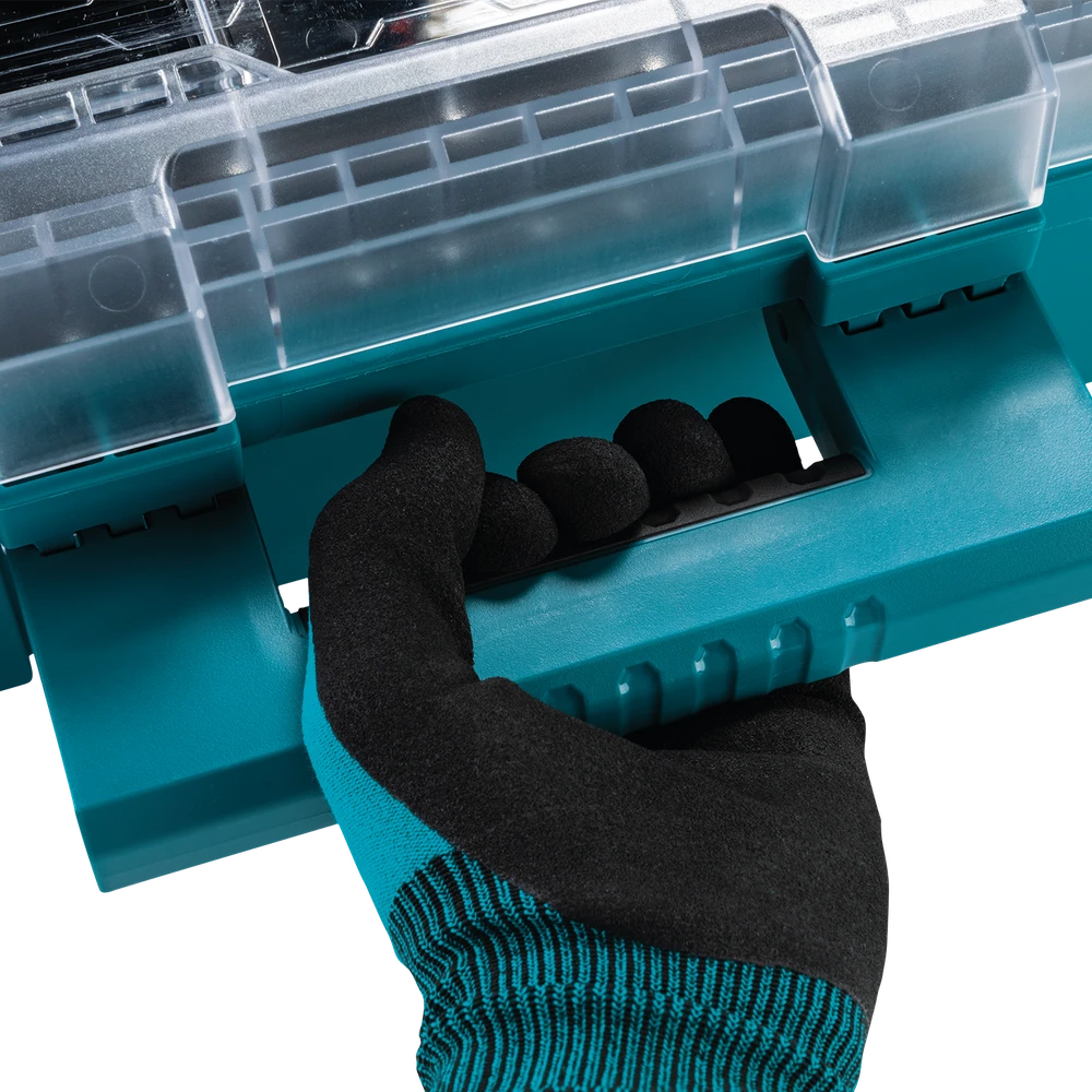 Makita Gili vidutinio dydžio smulkių priedų dėžė P-91045 18,4 L, 387 × 562 × 163 mm