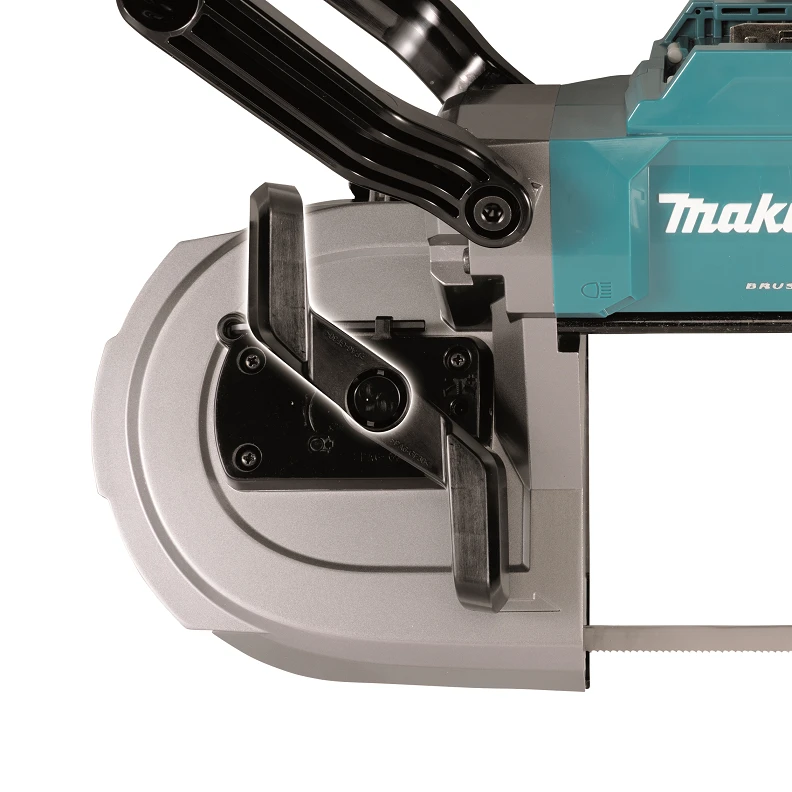 Makita PB002GZ Akumuliatorinis juostinis pjūklas XGT, 127x127 mm, bešepetėlinis variklis, XPT, Be akumuliatorių ir kroviklio!