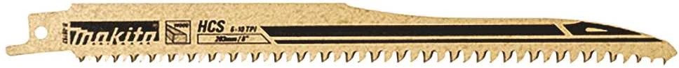 Makita SUPER EXPRESS Tiesinio pjūklo pjūkleliai HCS 203x1,0mm 6-10Tpi, 5Vnt., Medžiui B-05153