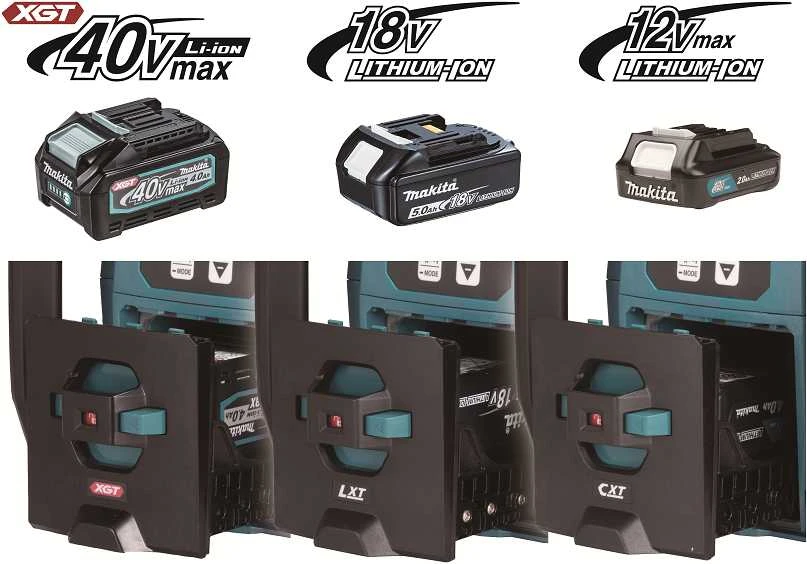 Makita SKR001Z Rotacinis lazerinis nivelyras XGT/LXT/CXT, 800m, IP67, (žalios spalvos lazeris)