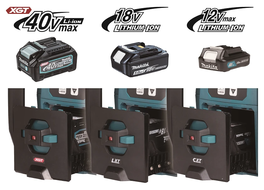Makita SKR001Z Rotacinis lazerinis nivelyras XGT/LXT/CXT, 800m, IP67, (žalios spalvos lazeris)