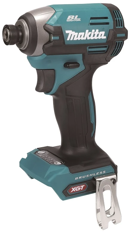 Makita TD003GZ Smūginis suktuvas XGT, 1/4", 210Nm, bešepetėlinis variklis, "Z" versija - komplektuojamas be akumuliatoriaus ir kroviklio