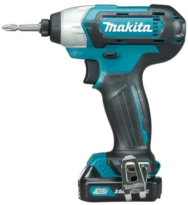 Makita Akumuliatorinis smūginis suktuvas TD110DSAE 10,8V 2.0 Ah. 110 Nm, 1/4" hex