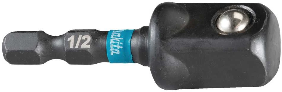Makita Adapteris 1/4"-1/2" x 50MM smūginiams suktuvams IMPACT Juodas B-66874