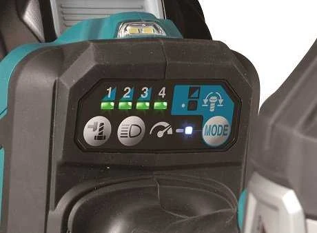 Makita TW001GM201 Smūginis veržliasukis XGT, 3/4", 1800Nm, 2xLED, bešepetėlinis variklis, 2X4,0Ah, greitasis kroviklis; MAKPAC lagaminas