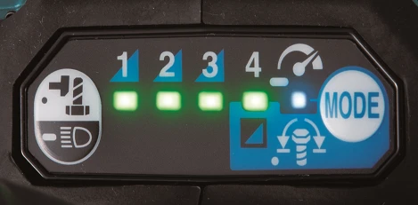 Makita TW004GZ Smūginis veržliasukis XGT, 1/2", 350Nm, 2xLED, bešepetėlinis variklis, "Z" versija - komplektuojamas be akumuliatoriaus ir kroviklio