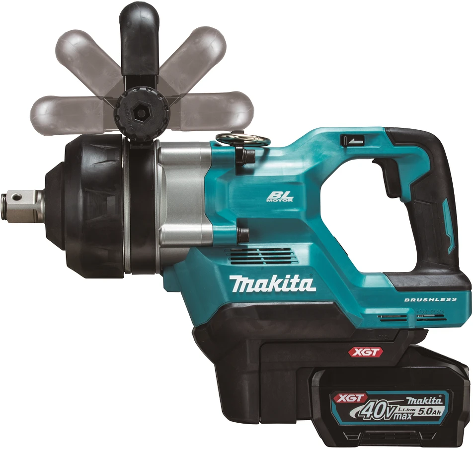 Akumuliatorinis smūginis veržliasukis MAKITA TW009GZ 40V Max XGT