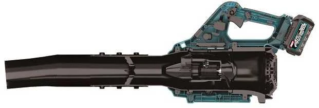Makita UB001GZ Cordless blower, 40Vmax XGT, BL-motor 16m³/min, 64m/s; 0-23000min-1, 3,1kg, be akumuliatoriaus ir kroviklio