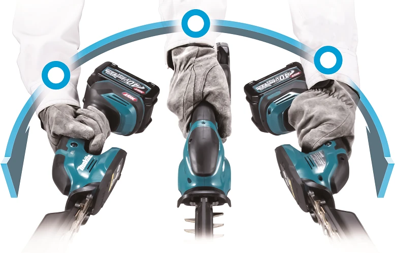Akumuliatorinės gyvatvorių žirklės MAKITA UH023G 40V MAX XGT (Pažeista pakuotė)