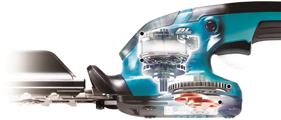 Akumuliatorinės gyvatvorių žirklės MAKITA UH023G 40V MAX XGT (Pažeista pakuotė)