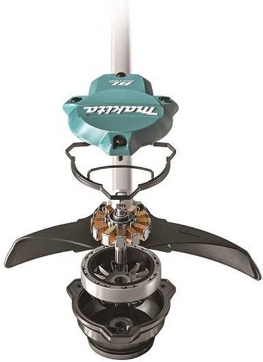 Makita UR002GZ01 Cordless grass trimmer, 40Vmax XGT, 350mm, BL-motor AFT, ADT, be akumuliatoriaus ir kroviklio