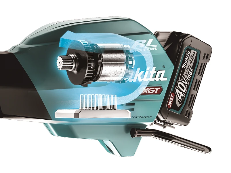 Makita UR006GZ06 Akumuliatorinė krūmapjovė/trimeris, 40Vmax XGT, 430mm, BL-motor, AFT, ADT Be akumuliatorių ir kroviklio!