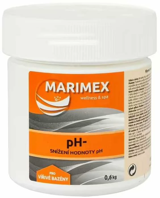 Marimex pH mažinimo priemonė masažinėms vonioms 0,6 kg