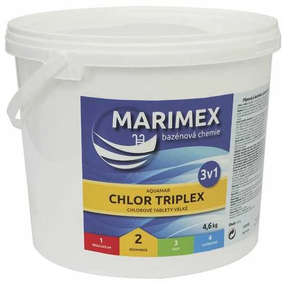 Marimex Chlorine Triplex 4,6kg pakuotė