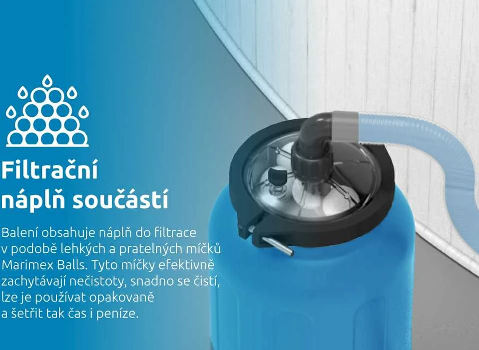 Nezatříděno „Marimex“ baseino filtravimo sistema „ProStar Solar 3“ (10604350)