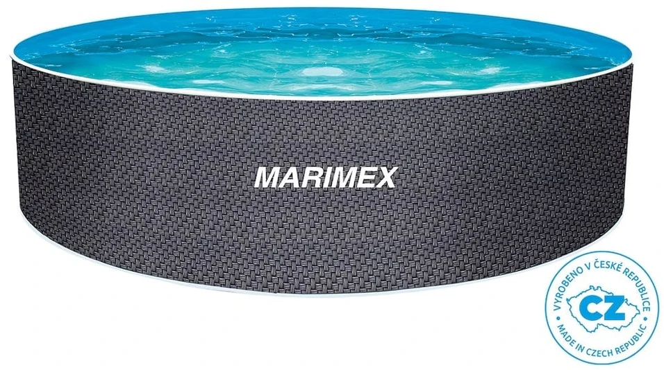 Nezatříděno MARIMEX Pool Orlando 3,05 x 0,91 m RATAN, pool, foil, skimmer
