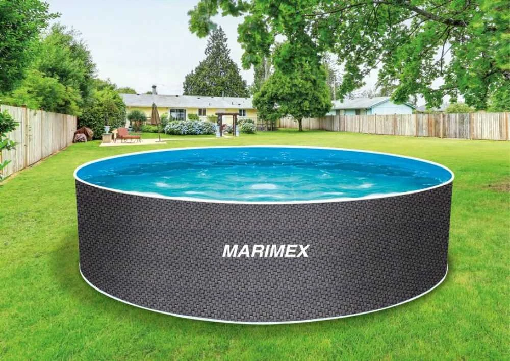 Marimex Orlando baseinas su tamsaus ratano apdaila