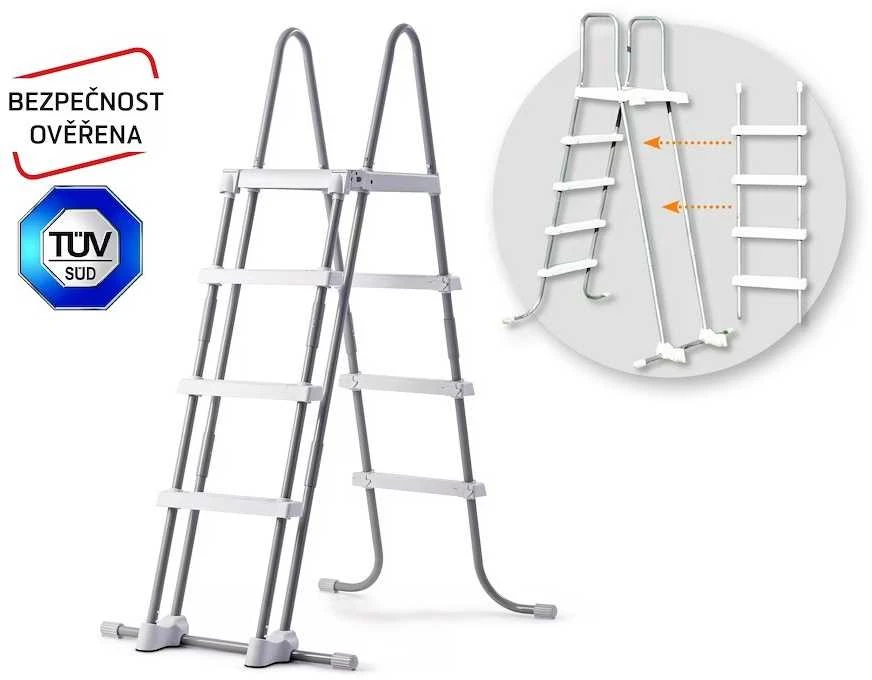 Marimex apsauginiai laipteliai baseinams - sienos aukštis iki 1,22 m