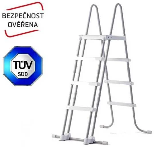 Metalinės kopėčios baseinui su TÜV sertifikatu